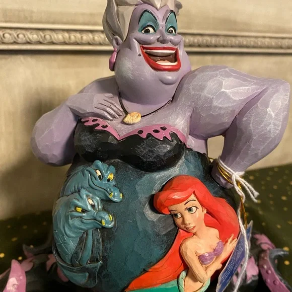 NWT Jim Shore Disney Ursula and Ariel Figurine - Picture 5 of 5